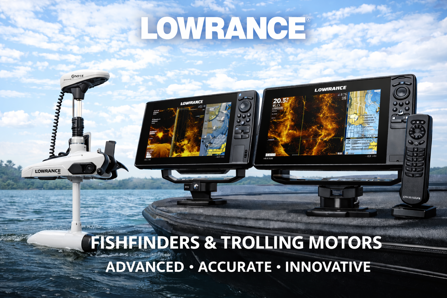 Lowrance Marine: Fish Finders, Sonar, Trolling Motors Lowrance Marine: Fish Finders, Sonar, Trolling Motors
