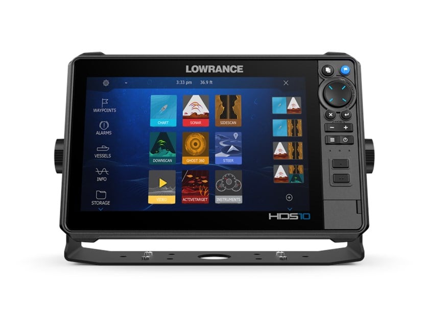 Lowrance HDS PRO Fishfinder/Chartplotter, HDS PRO 10 W/C-MAP DISCOVER Onboard, No Transducer