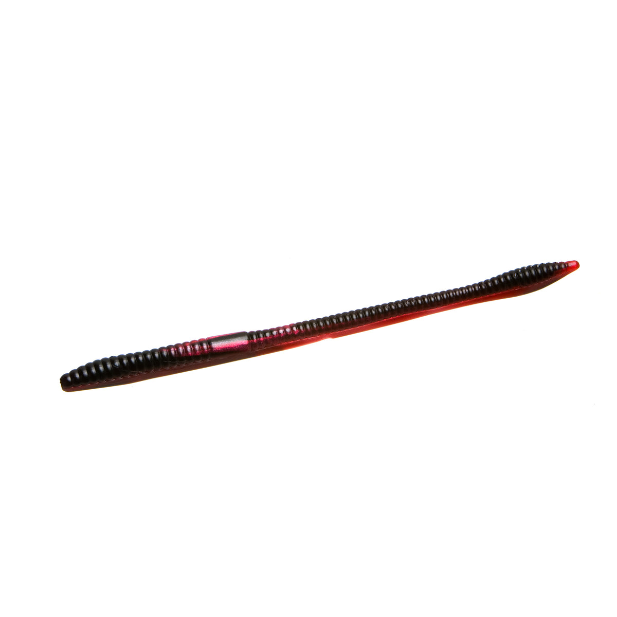 Zoom Trick Worm 6.5" soft plastic worm in Red Shad