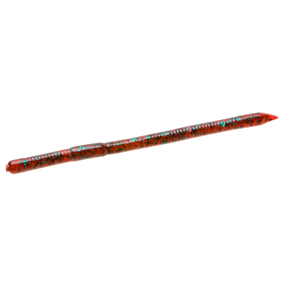 Zoom Swamp Crawler 5.5" soft plastic worm in Red Bug