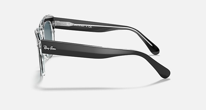 Ray-Ban STATE STREET Black On Transparent