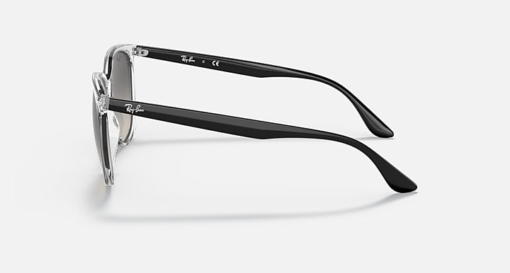 Ray-Ban RB4378 Transparent w/ Grey Gradient
