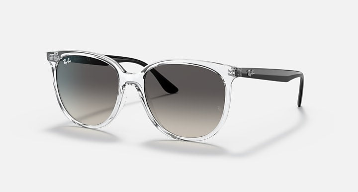 Ray-Ban RB4378 Transparent w/ Grey Gradient