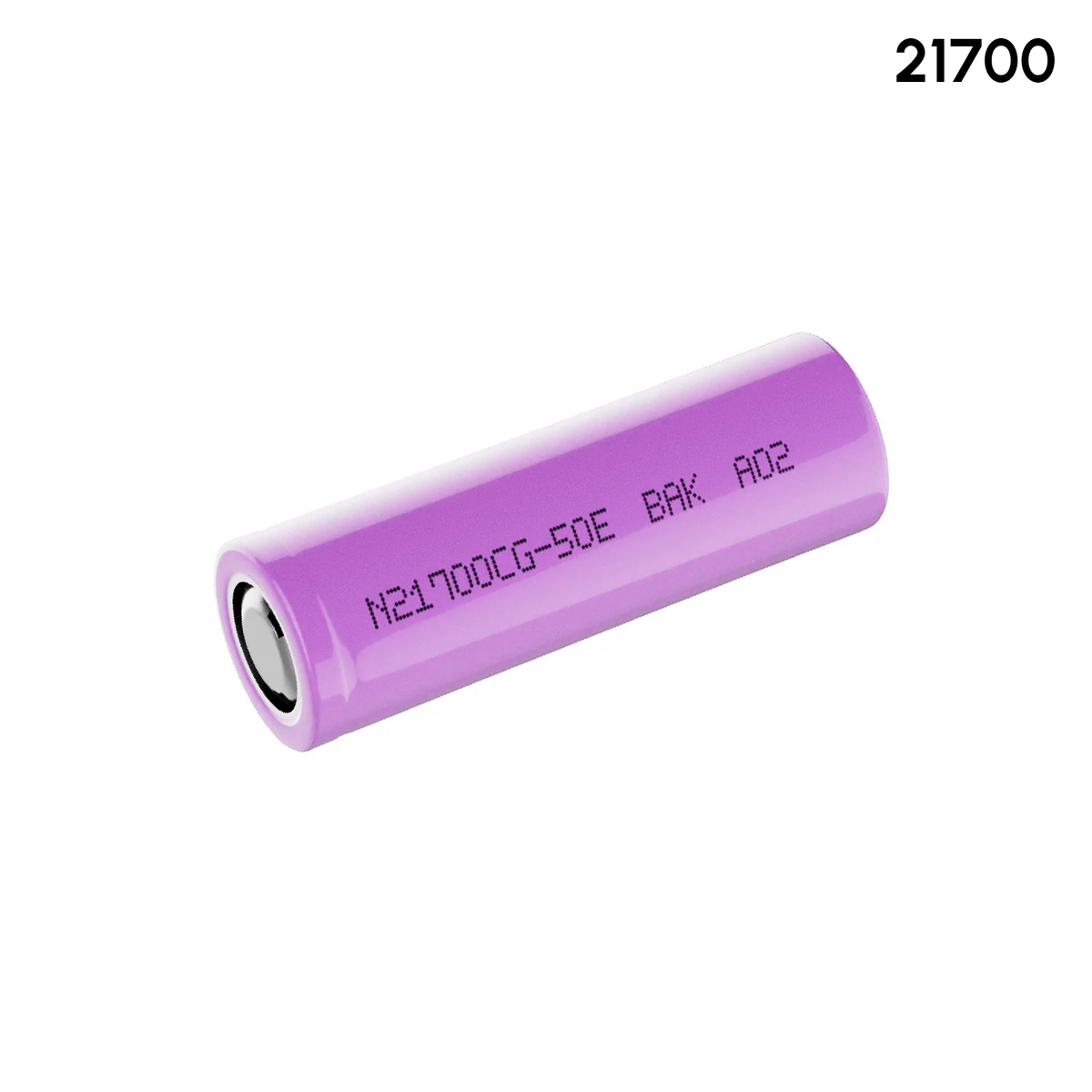 DNT 21700 flat top rechargeable battery, view 2