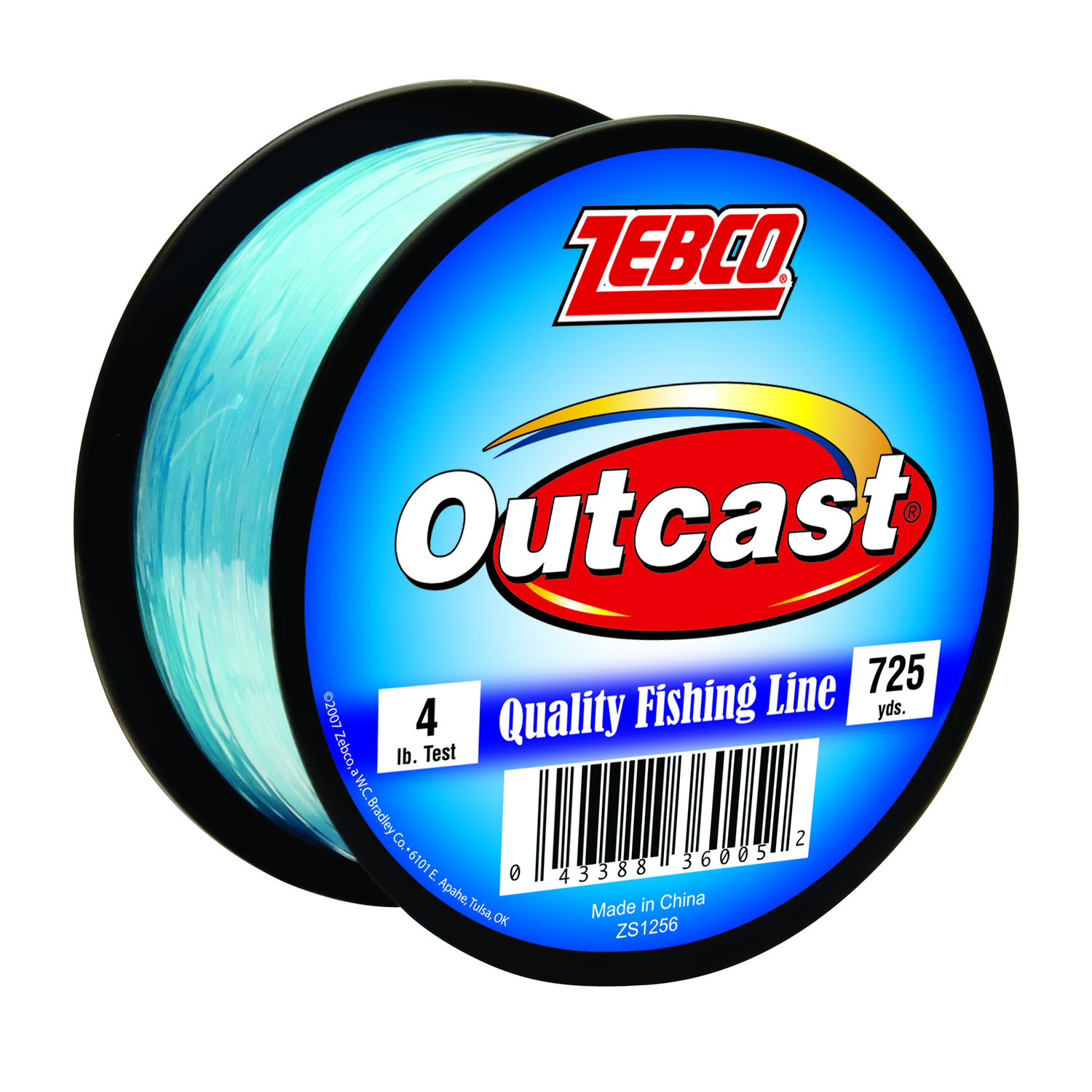 Zebco Outcast Monofilament 1/4 LB Spool