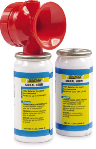 SEACHOICE AIR HORN KIT 1.4OZ UNIVERSAL