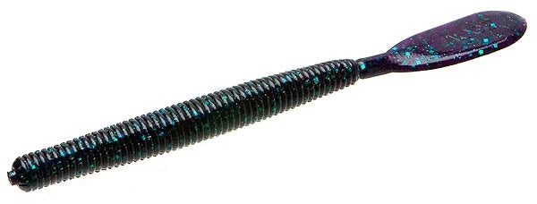 Zoom Original Speed Worm 5.5" soft plastic worm in Junebug