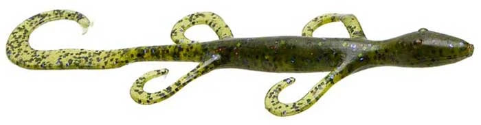 Zoom Lizard 6" soft plastic lizard in Watermelon Candy Red