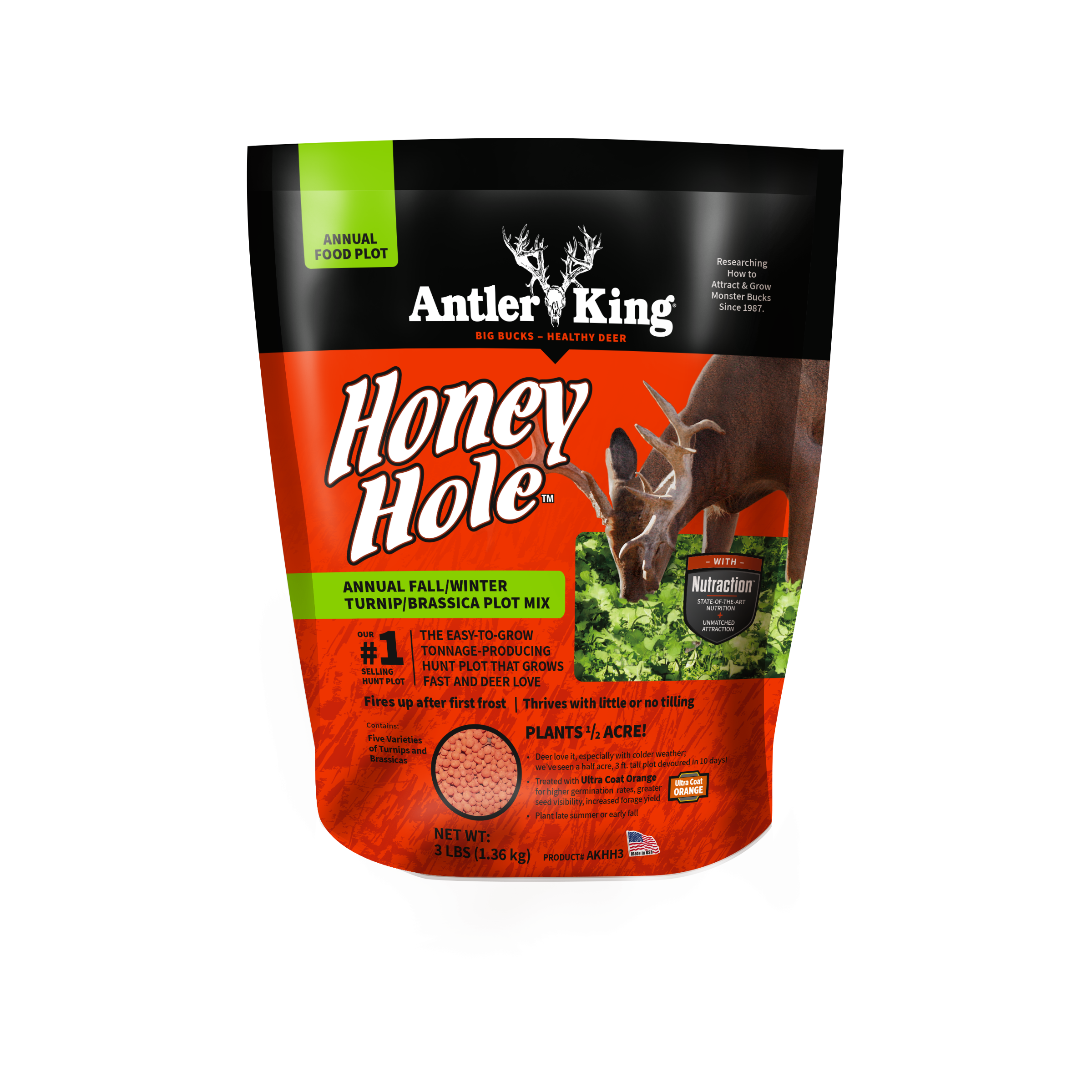 Antler King Honey Hole Food Plot Mix- 3lb