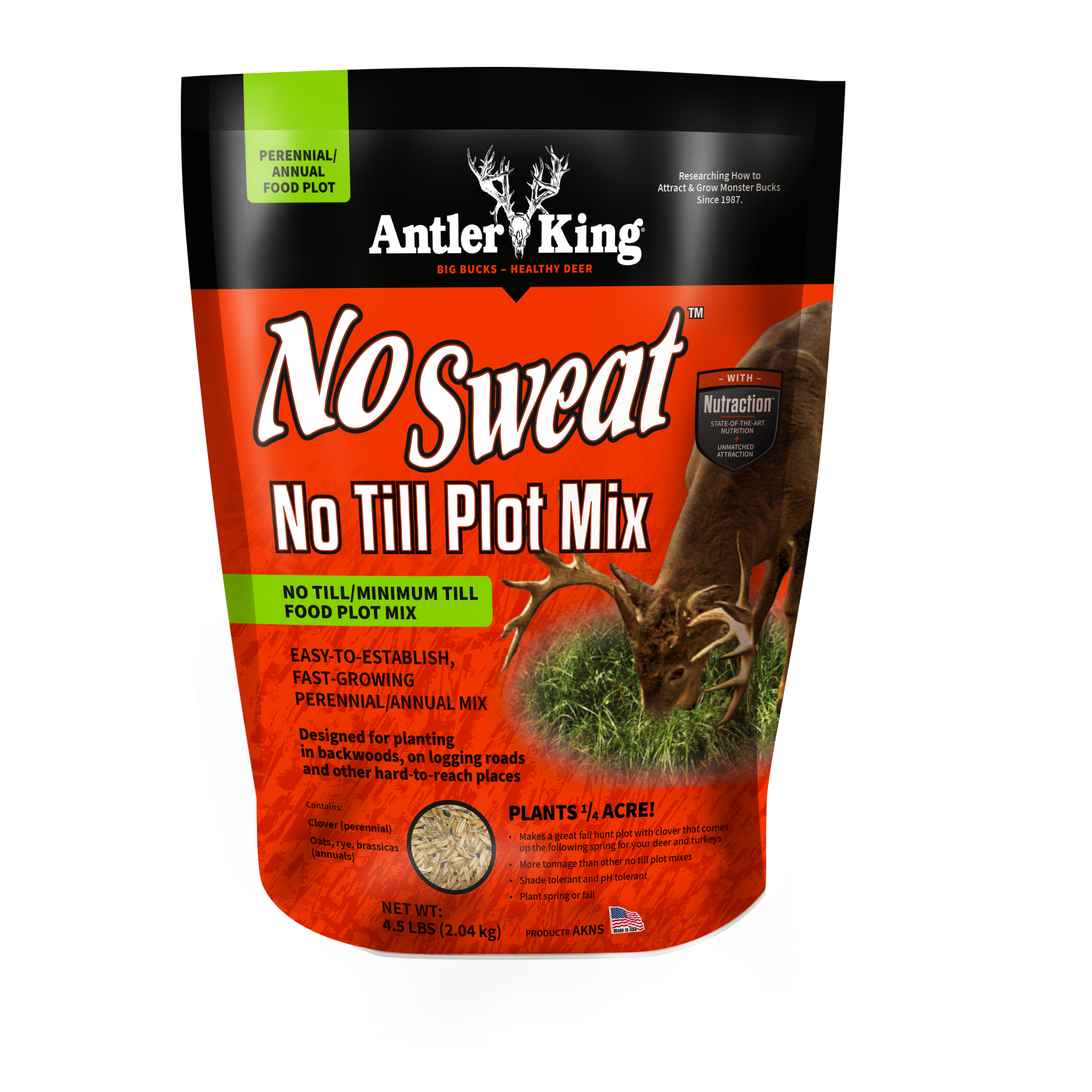 Antler King  No Sweat No Till Mix 4.5lb