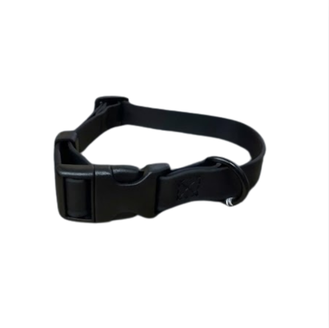 3/4" X 12" - 18" Adjustable Beta Collars Black