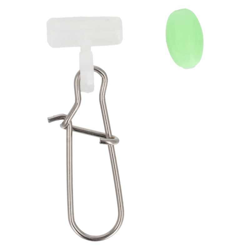 Eagle Claw Cat Claw Sinker Slide With Glow Beads