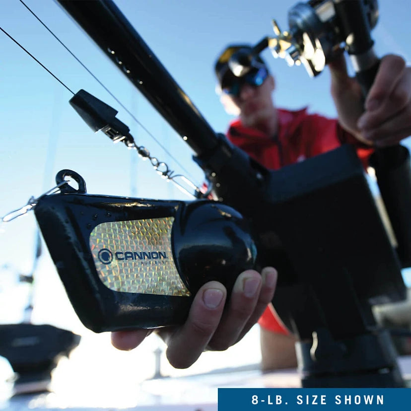 Cannon Downrigger Trolling Flash Weight 6 lb Black