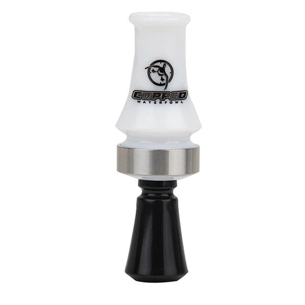 Cupped Waterfowl Comeback Quack Double Reed White / Black