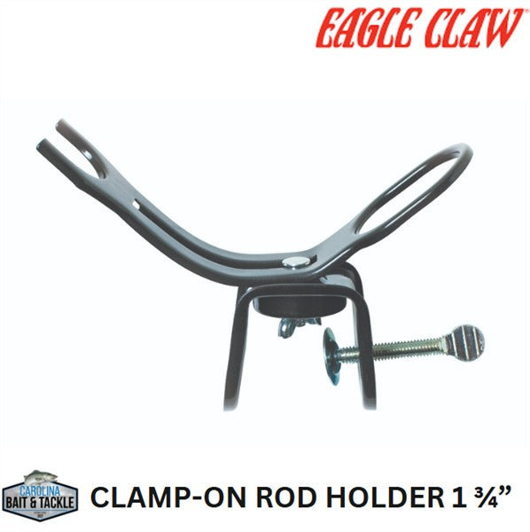 Eagle Claw BOAT ROD HOLDER-1-3'4" CLAMP 1PK
