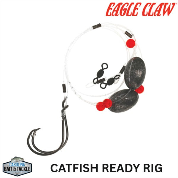 EAGLE CLAW CATFISH READY RIG 1 1/2 OZ 2PK