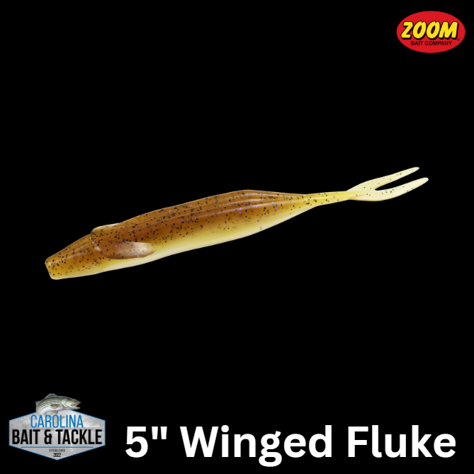 Zoom Winged Fluke 5'' 6Pk
