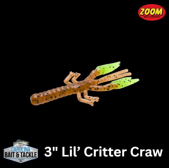 Zoom Lil Critter Craw 3" 20Pk