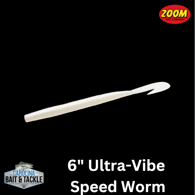 Zoom Ultra-Vibe Speed Worm 6" 15Pk