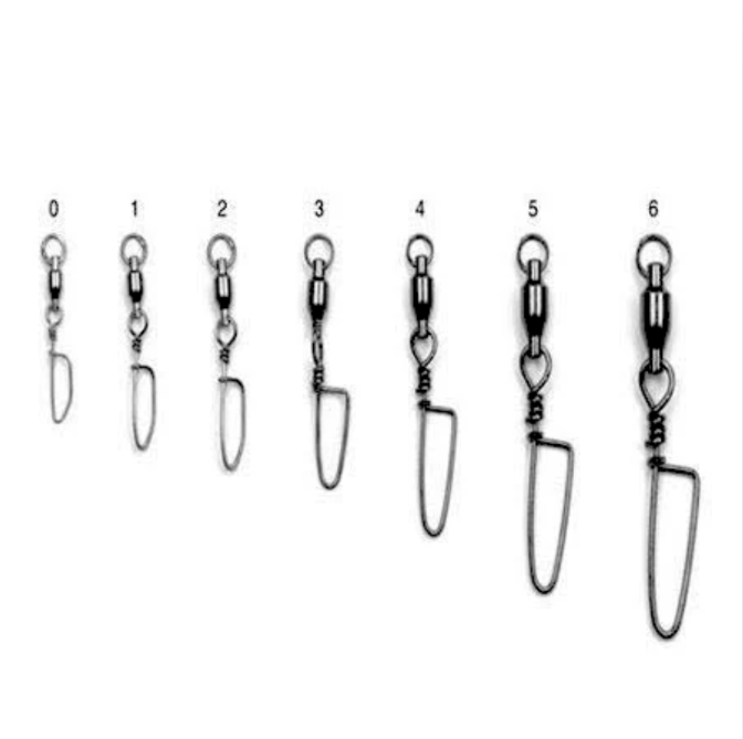 Eagle Claw BALL BEARING SWIVEL W/COASTLOCK SNAP