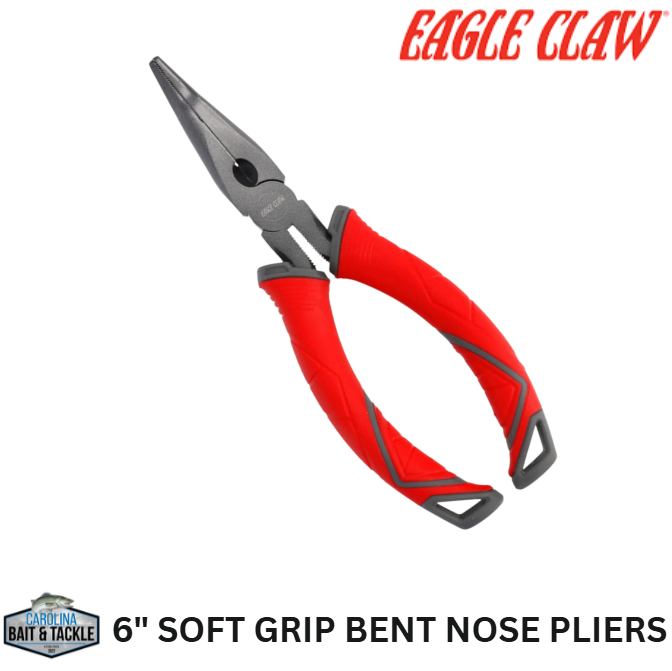 Eagle Claw Bent Nose Pliers 6"