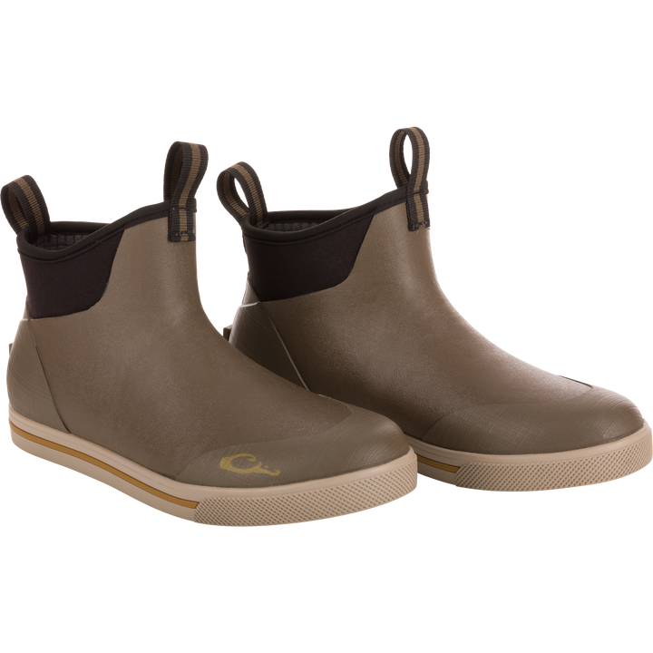 Drake Camp Deck Boot Mud Brown