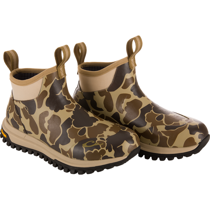 Drake Offroad Rubber Deck Boot Old School Size 8