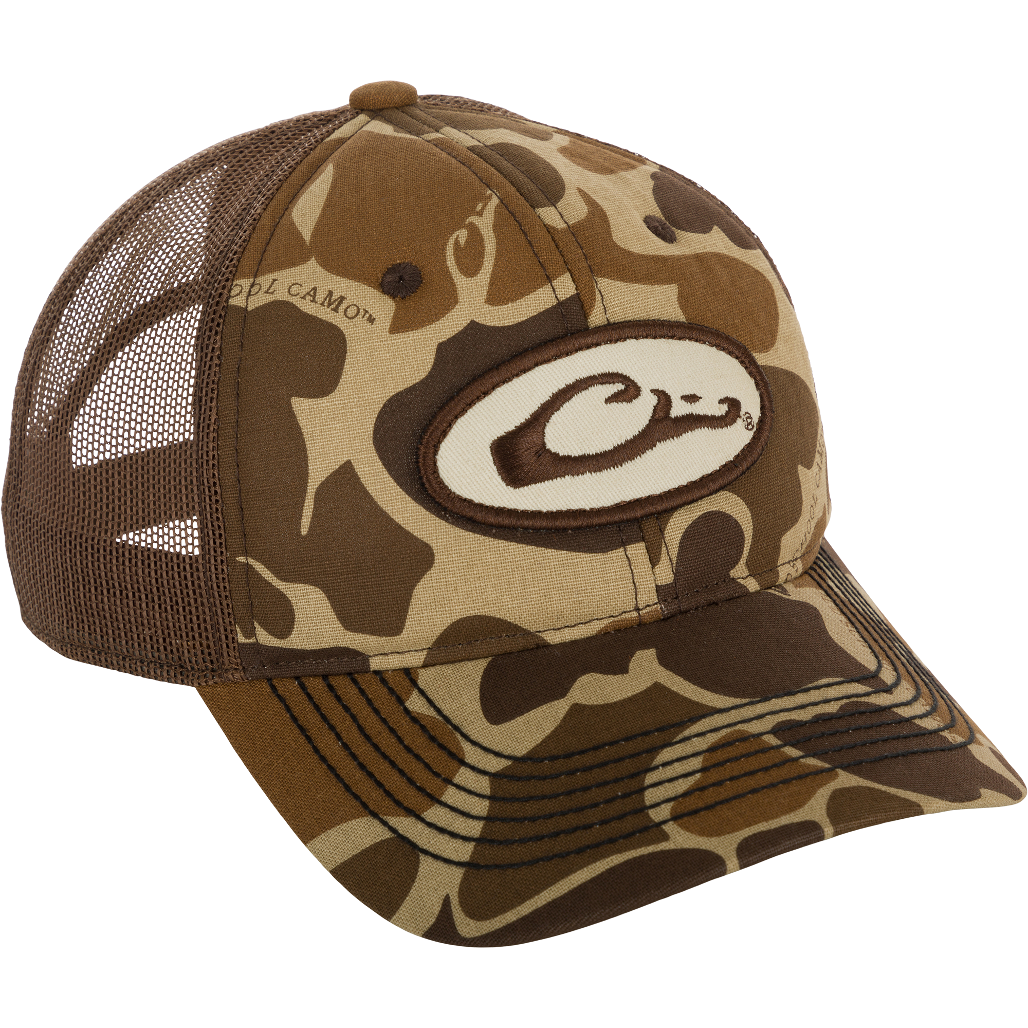 Drake Oval Logo Foam Front Ball Cap Old School OSFM