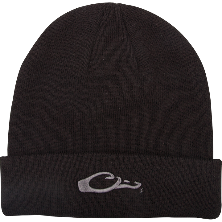 Drake LST Rib Knit Stocking Black OSFM