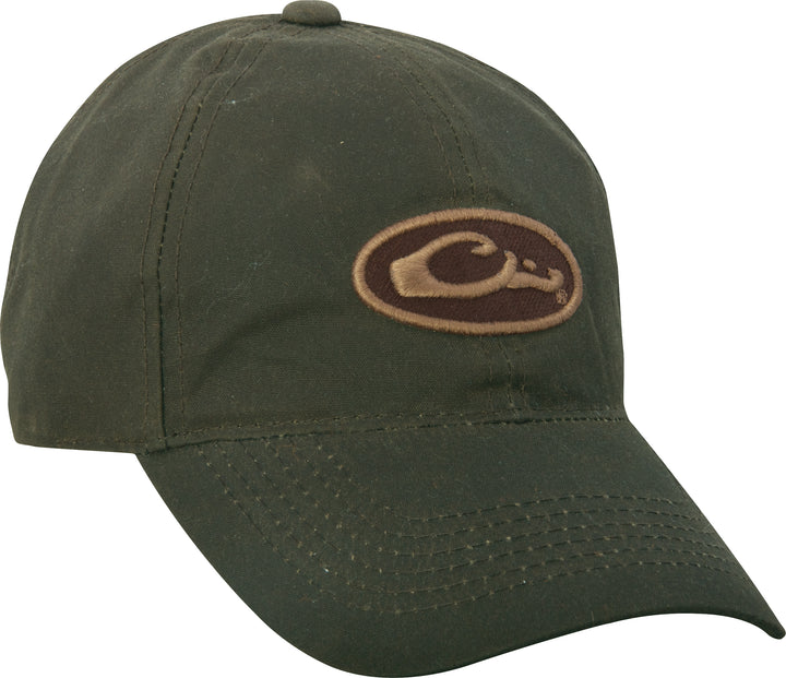 Drake 8 oz Waxed Canvas Cap Olive OSFM