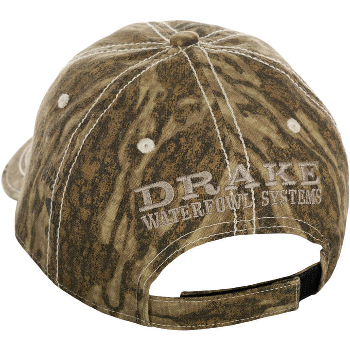 Drake Distressed 6-Panel Ball Cap Original Shadowgrass OSFM