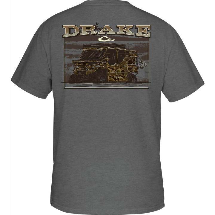 Drake Youth Mud Buggy T SS Graphite Heather