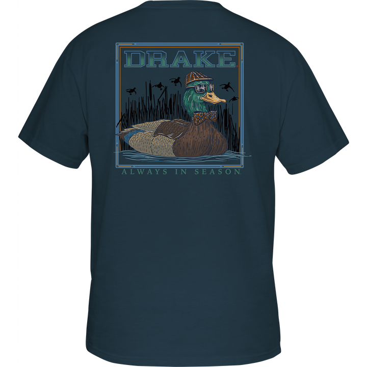 Drake Youth Mallard Bow Tie T SS Orion Blue