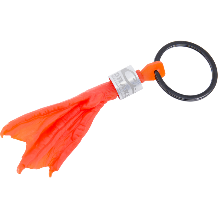 duck feet fishing lure Drake Duck Foot Key Chain Orange