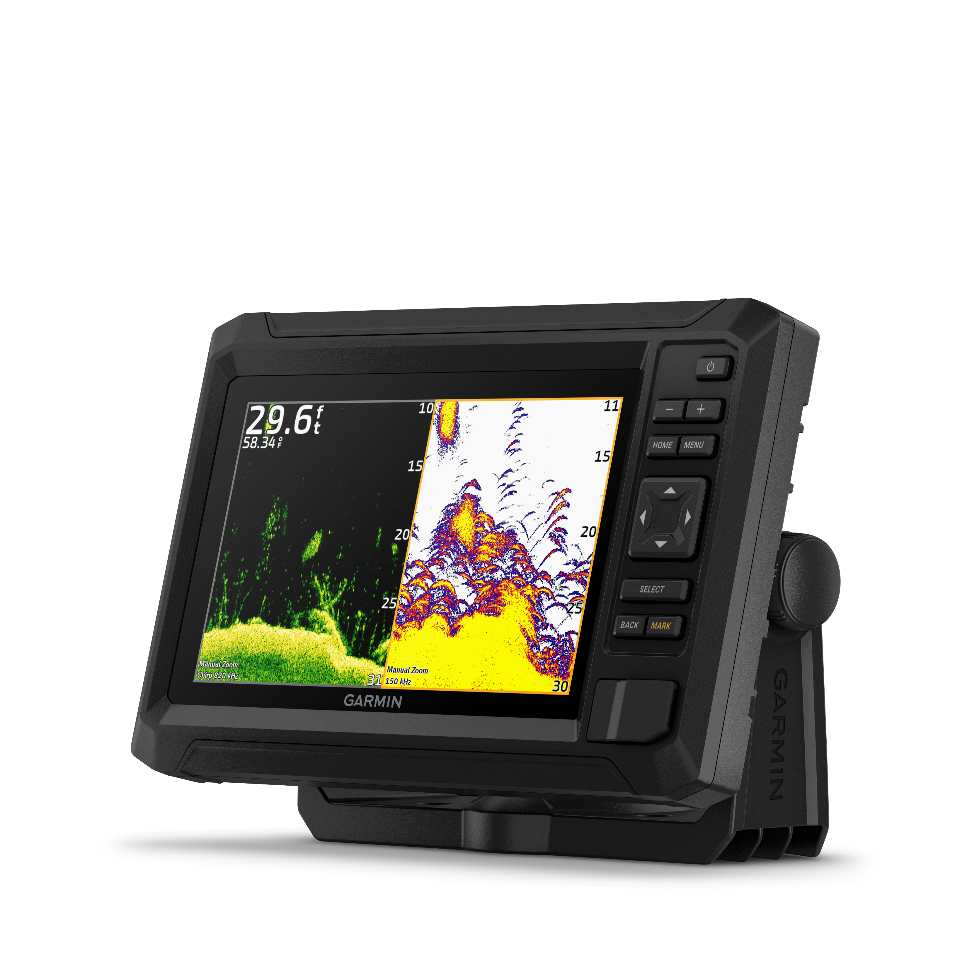 Garmin ECHOMAP™ UHD2 74cv with GT20-TM Transducer and Garmin Navionics+ U.S. Coastal & Great Lakes Mapping