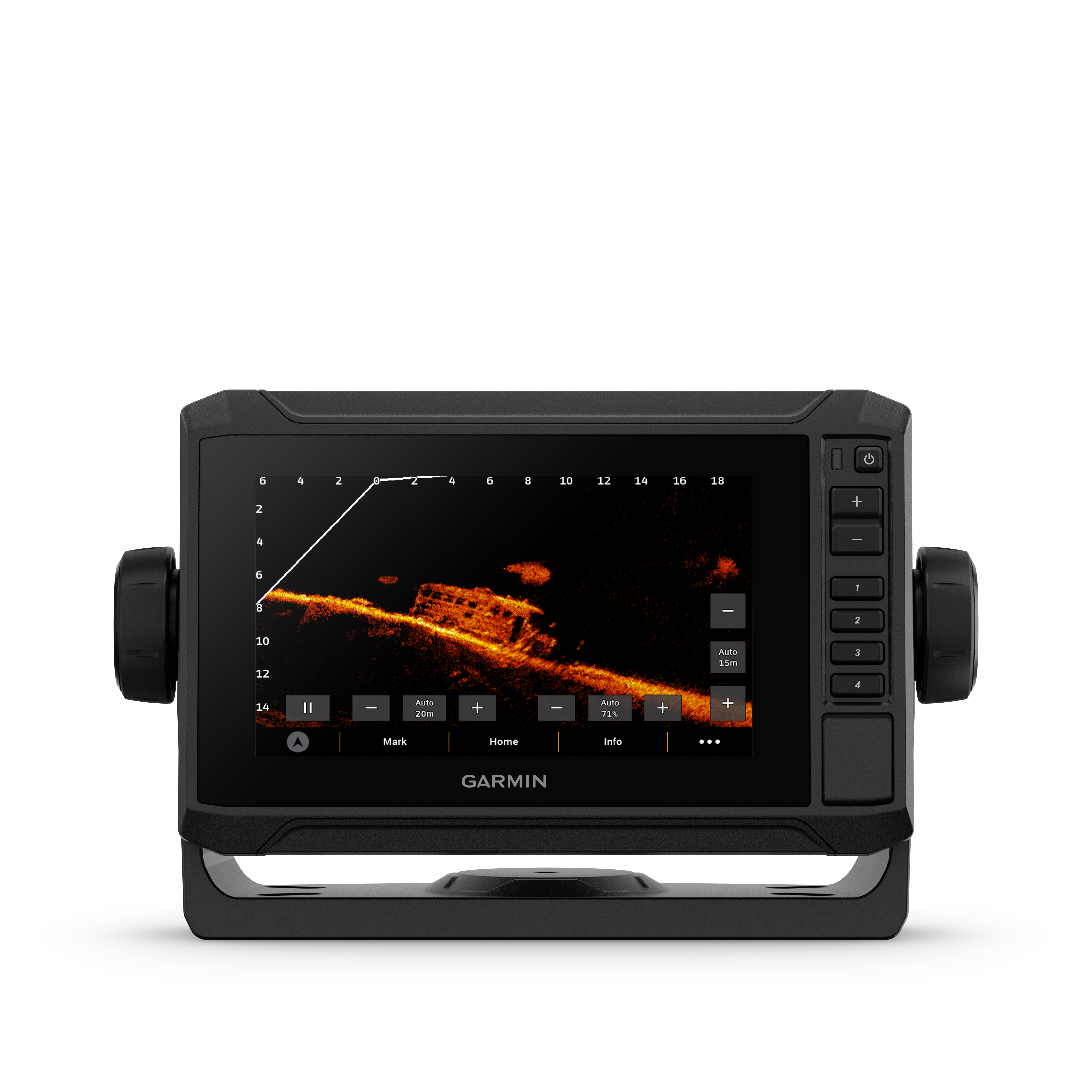 Garmin ECHOMAP™ UHD2 64sv with GT54UHD-TM Transducer and Garmin Navionics+ U.S. Coastal & Great Lakes Mapping