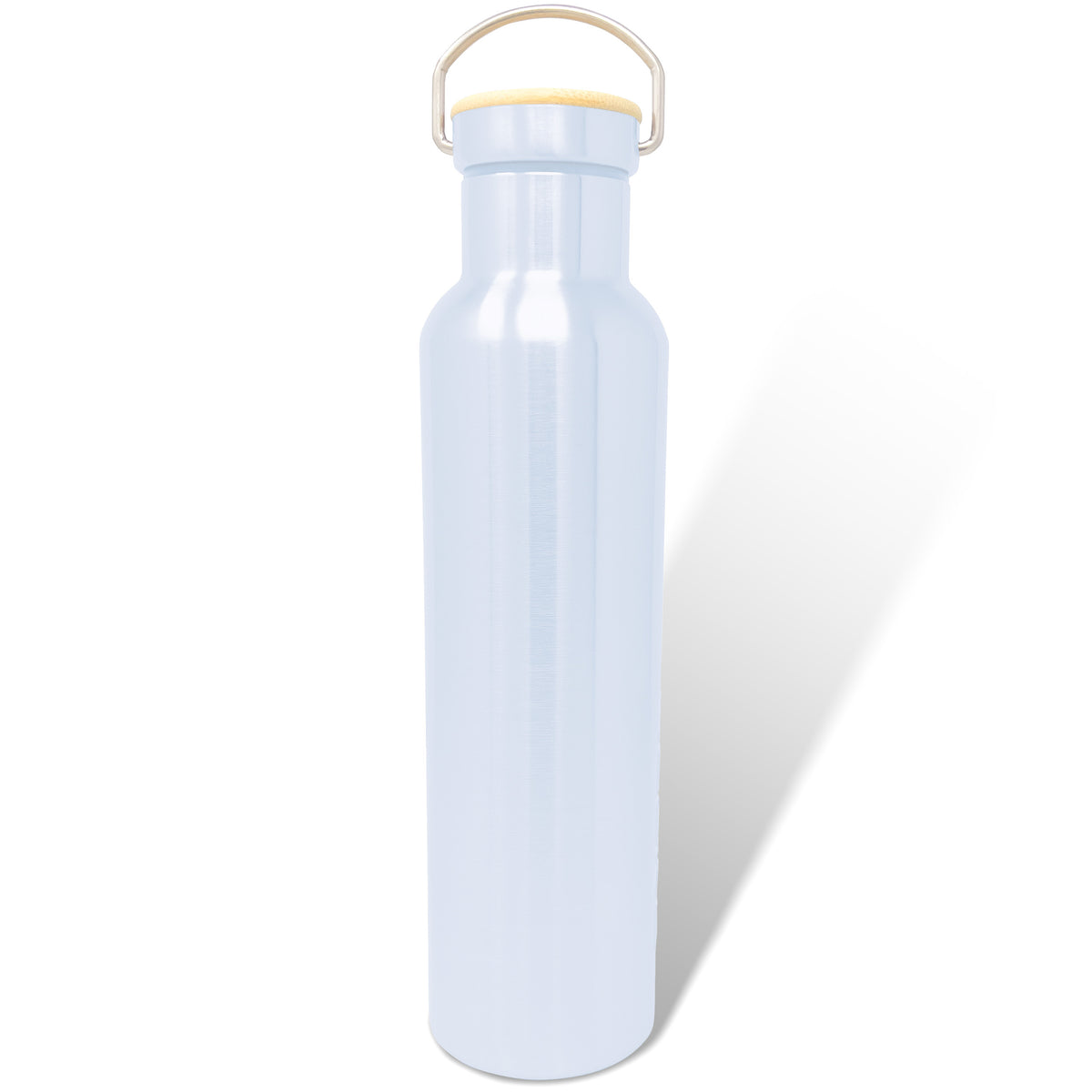 Engel 25 oz SS Water Bottle - White
