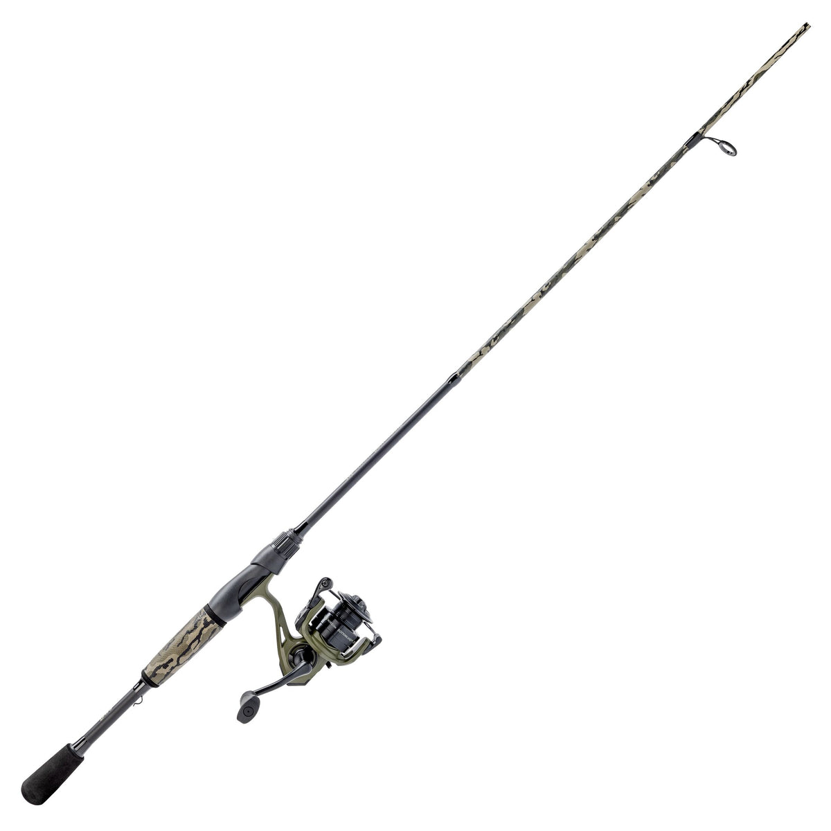 Lew's MACH Bottomland Spinning Combo in Mossy Oak Original Bottomland camo
