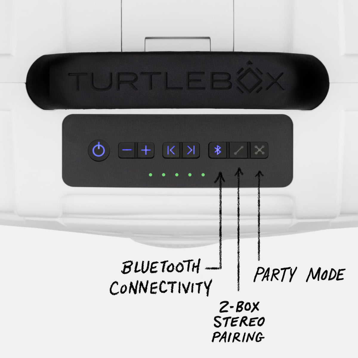 TurtleBox Gen 3 Speaker - White
