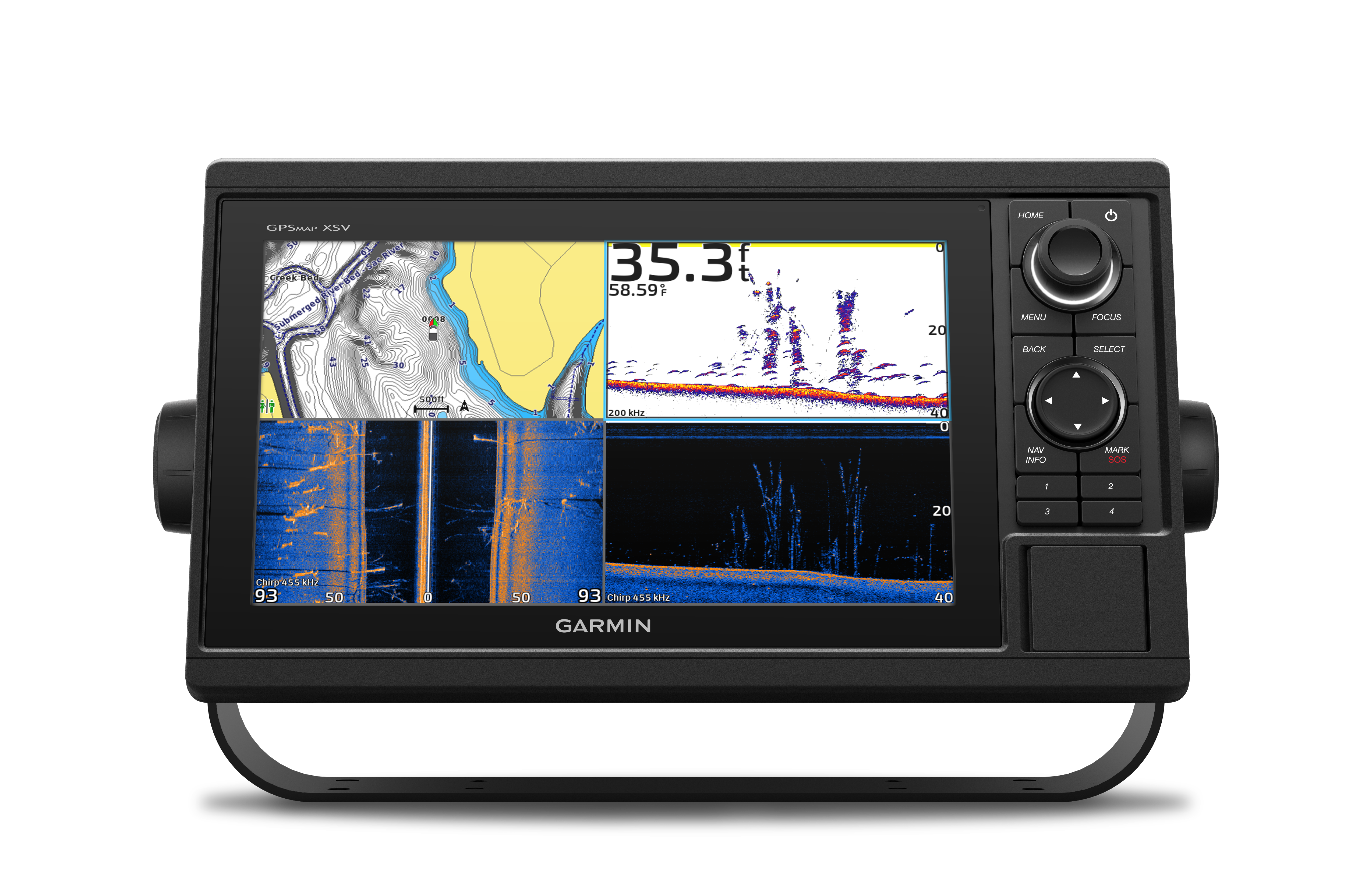 Garmin GPSMAP 1042xsv with GT52HW-TM Transducer