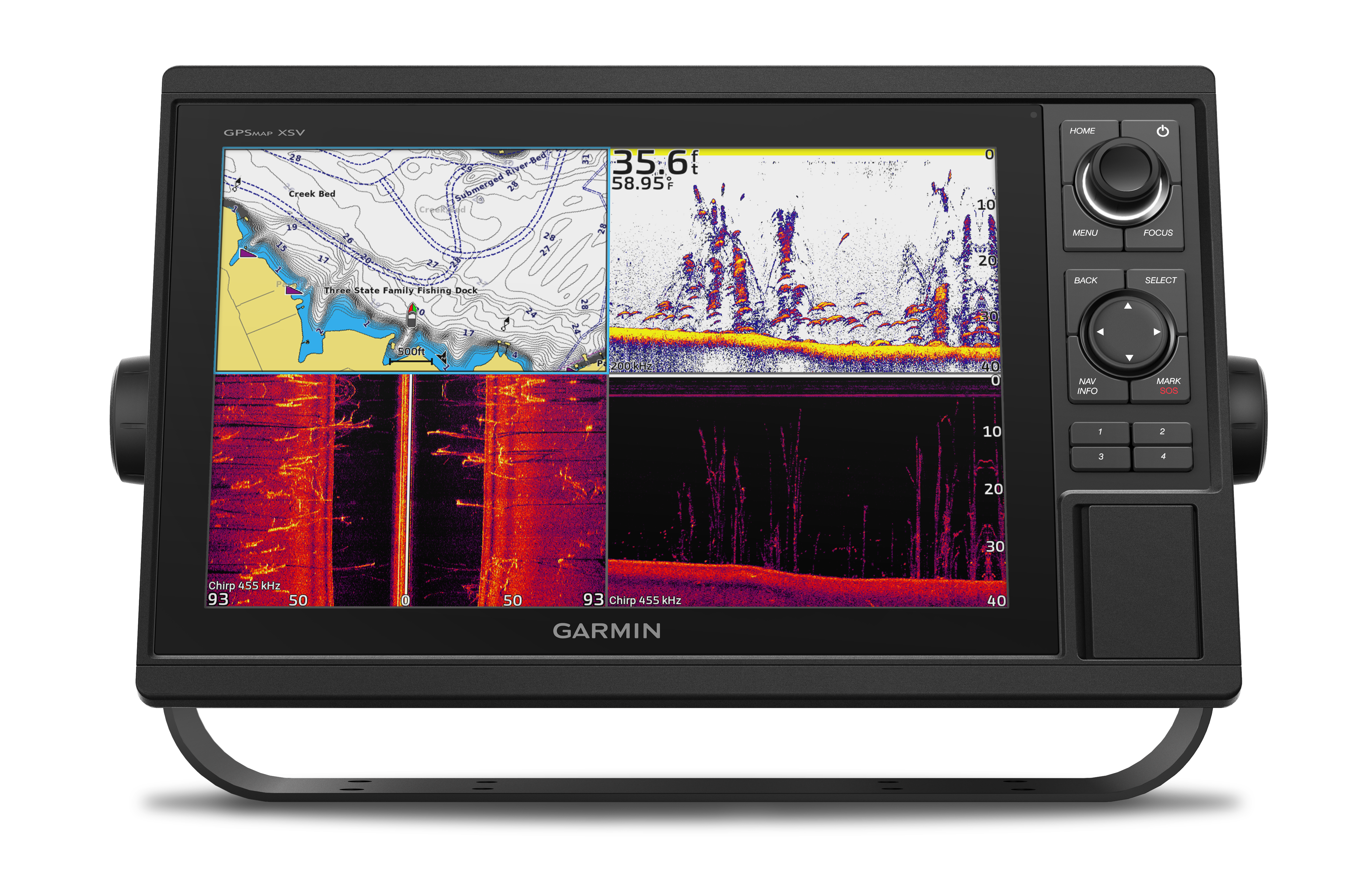 Garmin GPSMAP 1242xsv with GT52HW-TM Transducer