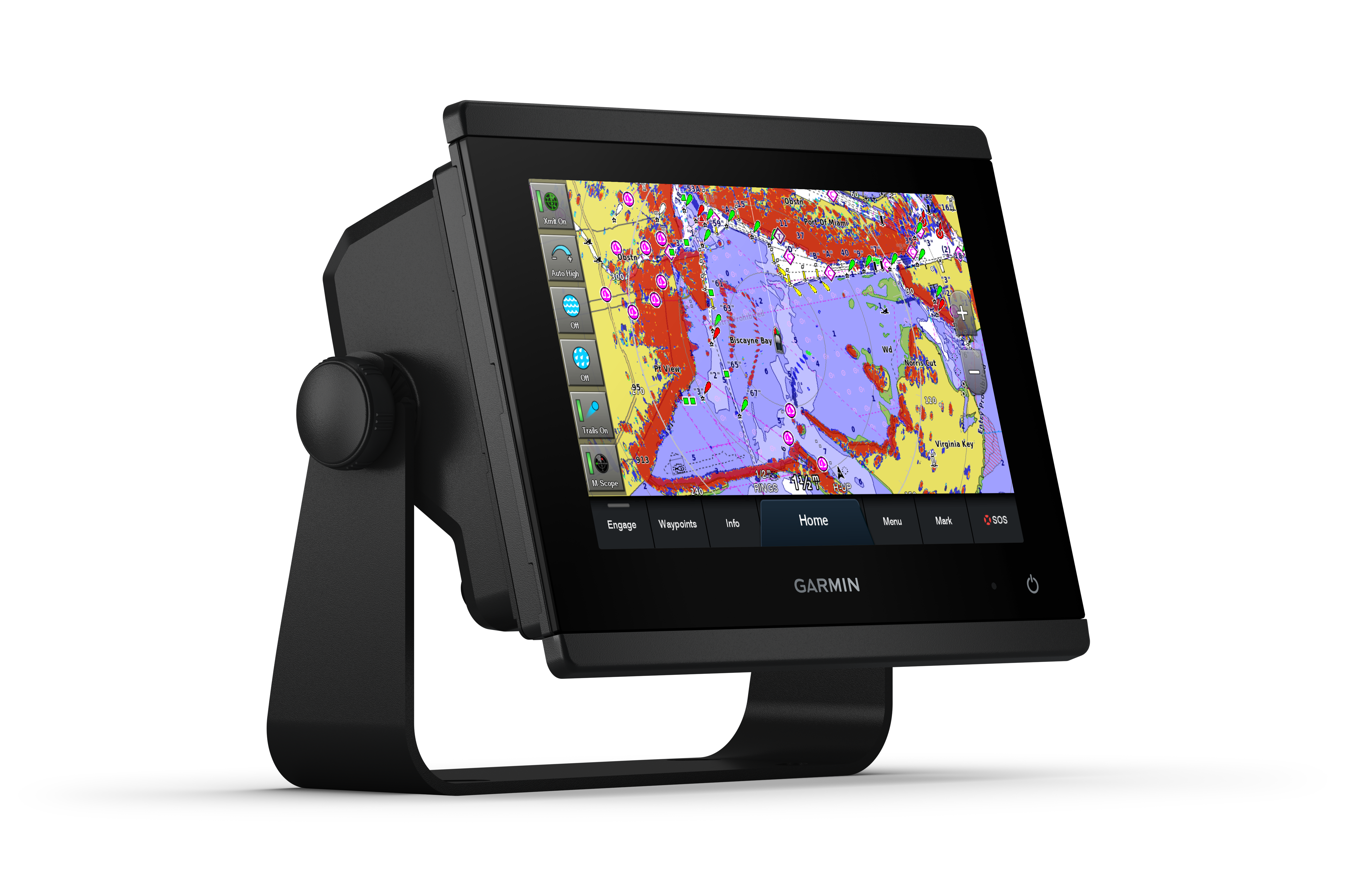 Garmin GPSMAP 723xsv, SideV, ClearV and Traditional CHIRP Sonar with Worldwide Basemap
