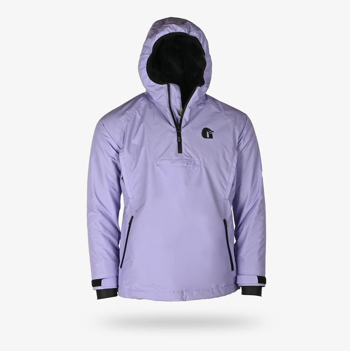 Gator Waders Waterproof 1/2 Zip Bog Hoodie Womens Lavender