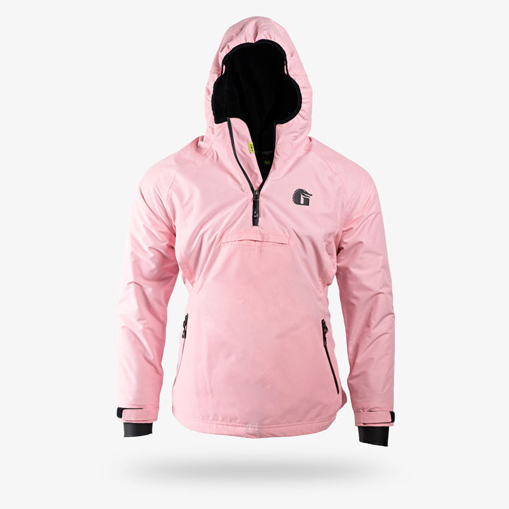 Gator Waders Waterproof 1/2 Zip Bog Hoodie Womens Light Pink
