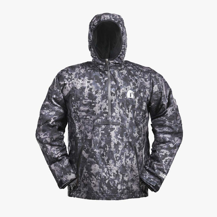 Gator Waders Waterproof 1/2 Zip Bog Hoodie 7 Black