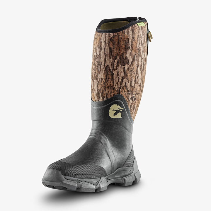 Gator Waders Men'S Omega Insulated Boots Mossy Oak Bottomland
