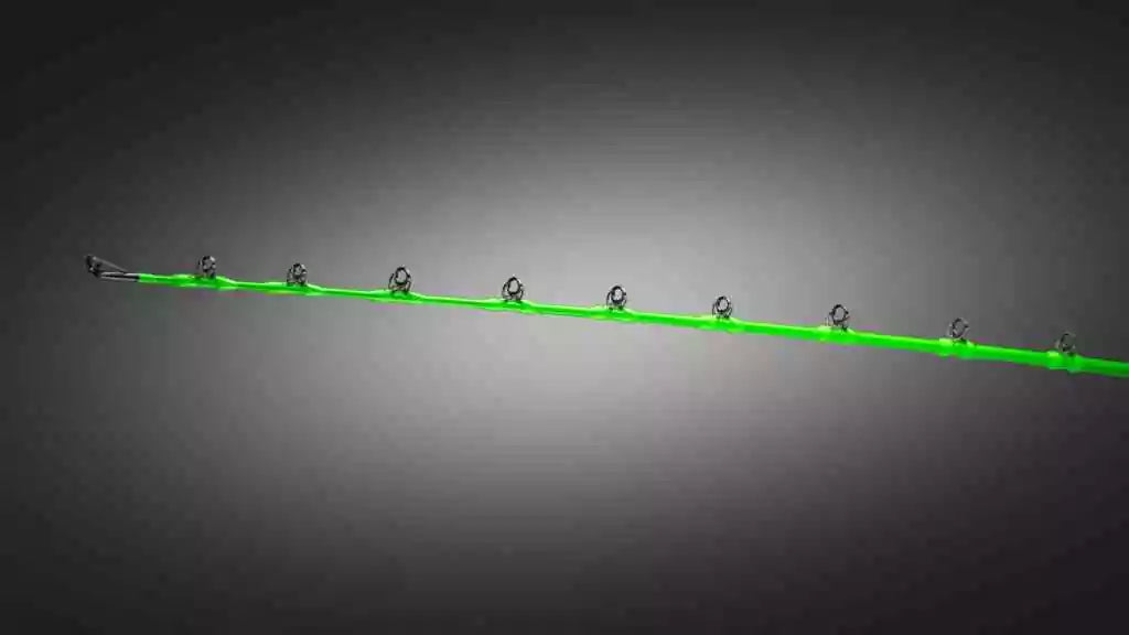 Catch The Fever Green Hellcat Revenge Fishing Rod