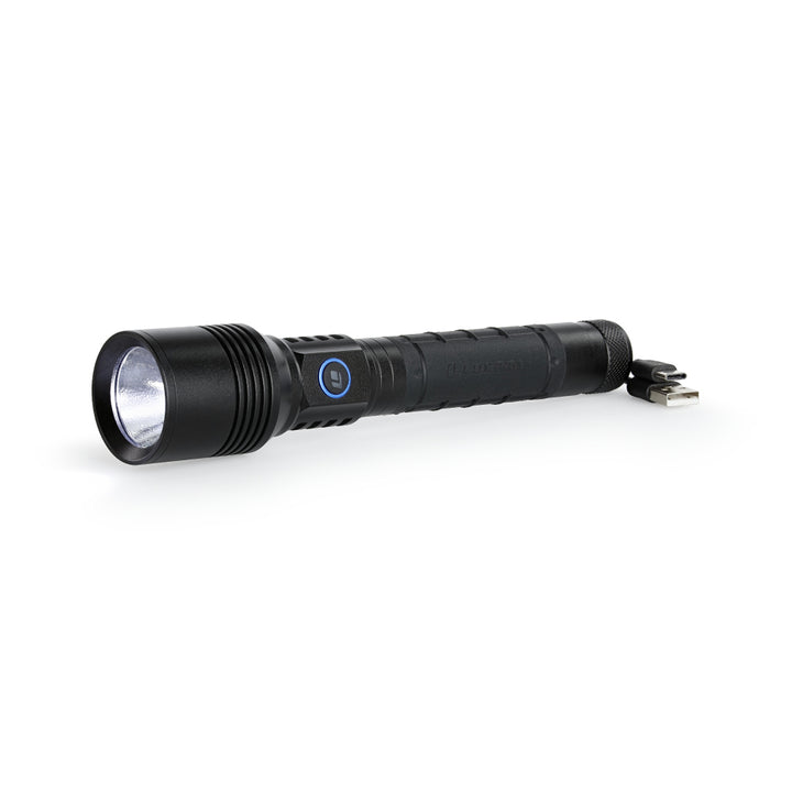 LUXPRO XP918 2500 Lumen Rechargeable Flashlight with Power Bank