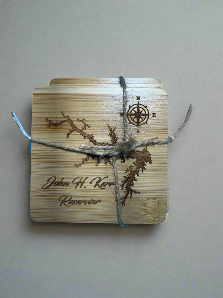 Coaster Pack W/ Twine John H Kerr Reservoir