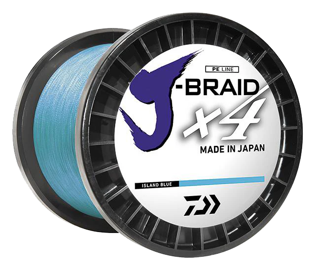 Daiwa J-Braid X4 4 Strand Braided Line